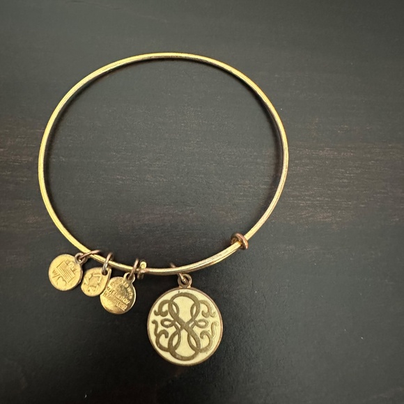 Alex and Ani Energy Lotus, Silver Path of Life, Gold Beaded Bracelet Set - Picture 7 of 9